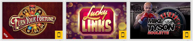 More than 500 games at Palace Casino