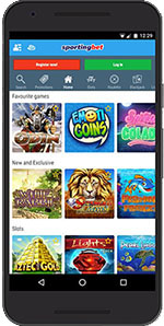 The Casino has moible app for both Android and iOS devices